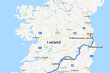 5-day tour around Ireland, part 1