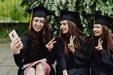 Photo by Karolina Grabowska: https://www.pexels.com/photo/young-girls-in-their-togas-taking-a-selfie-8106556/