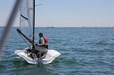 Sailing Fast In Light Air