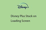 Fix Disney Plus Stuck on Loading Screen on PC/TV/Phone &More
