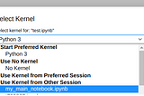 Sharing the same execution environment (Kernel) between multiple Jupyter Notebooks