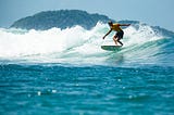 Surfing Mavericks Beach