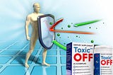 Toxic Off — Organické kapsle pro odstranění parazitů na lidském těle, návod k použití, 50%…