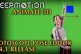 Animate 3D V4.1 — Rotoscope Pose Editor