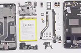 OnePlus 5 parts teardown/disassembly details