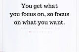 Gen Z & Millennials- Forget all the bad trauma in your life, focus on what you want instead!!!