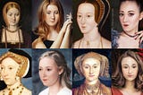 photos of King Henry VIII’s wives created by Becca Saladin © Royalty Now