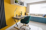 Home Office Colour Schemes to Elevate Your Work Space