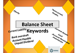 Top 55 Balance Sheet Keywords relevant to accountants