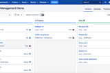 Managing cross-project releases in Atlassian Jira