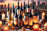 The best Italian wines for a romantic candlelit dinner at a rooftop restaurant