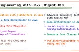 Engineering With Java: Digest #18