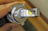 V-Strom 650 || Modifications || Installing LED H4 Headlights : Part 1