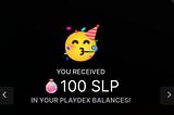 Playdex 100 SLP Airdrop