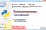 Python Environment Setting: