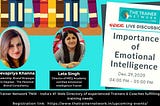 Importance of Emotional Intelligence - Event Curated by TNW