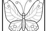 40 Free Printable Butterfly Coloring Pages