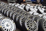 WRC Rally tyres