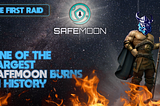 OVER 300M SAFEMOON BURNED IN THE WORLD’S FIRST CRYPTO RAID