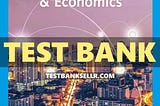 Test Bank for Statistics for Business and Economics 14th Edition Anderson