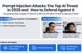 Prompt Injection Attacks: The Top AI Threat in 2026 and How to Defend Against It