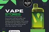 Vape Stores Richmond Hill