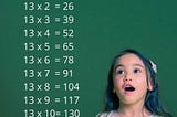 Learn Multiplication of Thirteen