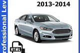 Manual de taller Ford Fusion 2013–2014: Guía de reparación completa