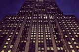 International Day of Happiness #empirestatebuildinglights #bluelights #bluecrown #artdeco #1931…