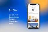 BHOM LAB Demonstrates Decentralized Property Rent Payment With BHM