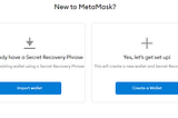 How to open a MetaMask wallet