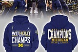 Michigan Wolverines Football National Championship 2024 Hoodie