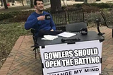 Why Tailenders Should Open the Batting