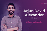 Arjun David Alexander — AVP, Legal | OpenerSpeaks