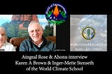 Climate Change interview by Aingeal Rose &amp; Ahonu