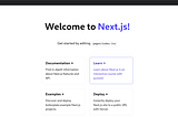 Deploying a Next.js app with Nginx using Docker