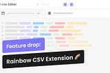 Feature Drop: Rainbow CSV Extension