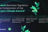 Brokoli Network se une al Crypto Climate Accord