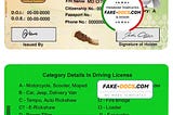 Nepal smart driver license Psd Template