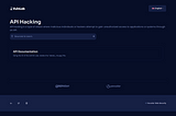 VulnLab — API Hacking | Vishal Waghmare