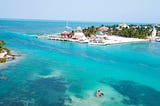 Feeding the hungry in Caye Caulker, Belize