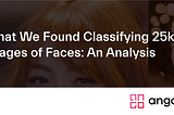 What We Found Classifying 25k Images of Faces