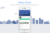 Hold fundraisers with Facebook Safety Check