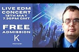 Live EDM Concert Free Admission