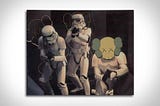 Kaws' Untitled Stormtroopers