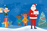 Find out how Santa provides for his workforce