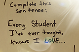 130 Things Students Know we LOVE