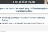 Case Study: from Component Teams to Team Topologies to FaST Agile