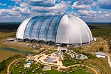 Tropical Islands: the aircraft hanger water park.