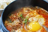 Researching Soondubu Jjigae (Korean spicy soft tofu stew)